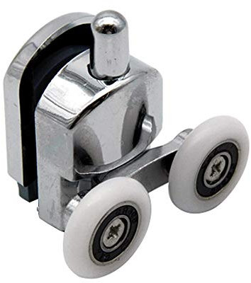 Shower Door Wheels | 23mm or 25mm | Upper or Lower | Double Roller | ROLL039 (Lower Wheel (23mm))