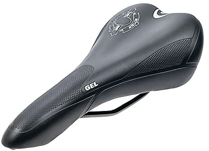 Fahrrad Sattel WITTKOP Mars Gel Herren Saddle City Bike Schwarz