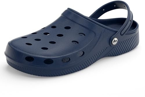 Lakeland Active Women's Silloth Lightweight Ventilated Clogs - Navy Blue - 6.5 UK