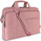 DOMISO 14 Pulgada Maletin Ordenador Portatil Funda Bolsa portatil Impermeable para 14 MacBook Pro/HP Stream 14 Chromebook 14/14 ThinkPad P14s T14s L14 Gen 2/ASUS ZenBook,Rosado