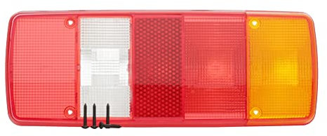Lichtscheibe Rückleuchte Heckleuchte Rücklicht Rechts R10W für 0944095/0 1906824 1435134 VW Man LT 40-55 I Pritsche 28-35 Transporter T4 1975-1991