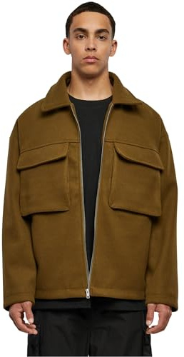 Urban Classics Big Pocket Blouson Männer Übergangsjacke oliv Urban Fashion