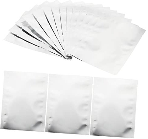 DECHOUS Vakuumbeutel Lebensmittel Aluminiumfolie 12x17cm 100 Stück Haushalts Frischeschutzbeutel Mit Leicht Aufreißbarem U-riss Und Versiegelung Für Langzeitlagerung