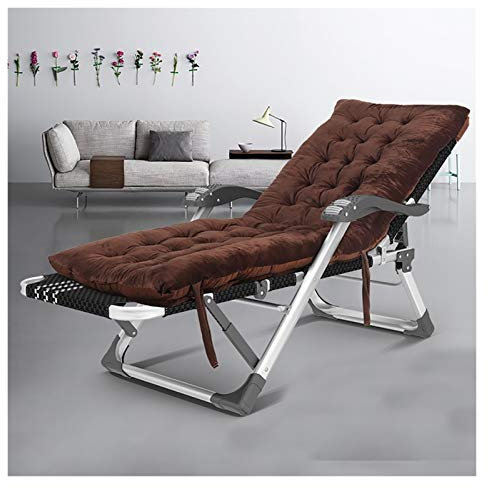 Relaxsessel, übergroßer gepolsterter Deluxe-Liegestuhl, Schwerelosigkeits-Klappstuhl für den Außenbereich, Liegestühle für Camping, Garten, Terrasse, Rasen, Liegestuhl für die Terrasse, zusa