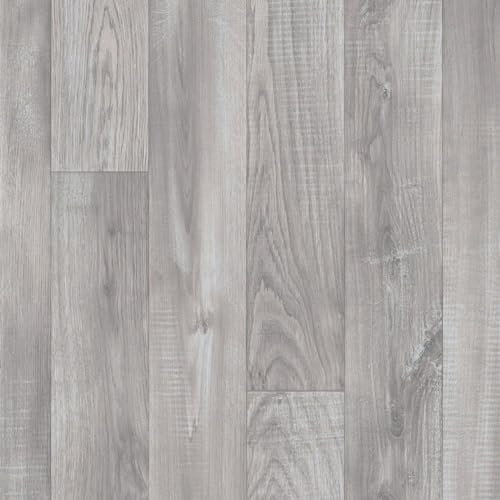 793 Alba with High Floor Grip Lino Flooring Sheet, Grey Wood Effect Vinyl Flooring for Kitchen, Bathroom, 2.5mm Thick Waterproof Linoleum Flooring, 5 Years Warranty -8m(26'3) X 4m(13'1)-32m²