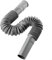 Vilgftyiet Kitchen Sink Drain Hose, Flexible, PP + PVC, Grey, 31cm x 2.7cm, 1 Pack