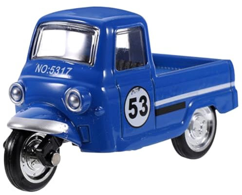 Fcuajdkq Vintage Dreirad Modell Dreirad Dreirad Büro Auto Ornamente Statue C