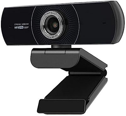 EKOUQIN Cámaras Web Webcam 1080P HD 60fps Webcam con micrófono for computadora portátil de Escritorio Reunión Streaming Web Camera USB Imágenes más Brillantes