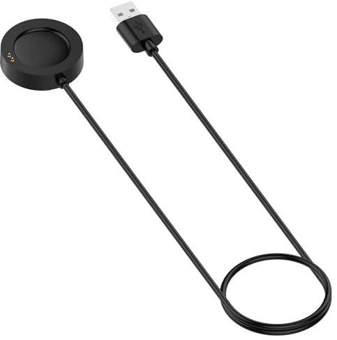MEMELOKA Chargeur Compatible avec Xiaomi Watch 2/Watch 2 Pro/Watch S3/Watch S2, 100CM USB Câble de Charge Magnétique, Noir