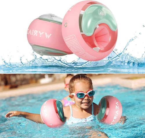 LOOWARTS Manguitos Piscina Adecuado para Niños de 2 a 6 años, Natación Inflable Manguitos Bebe, 2 Pcs Boias para Bebe Adecuado para Niños Que pesen Entre 15-25 kg.