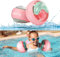 LOOWARTS Schwimmflügel Kinder 3 4 5 6 Jahre, Schwimmhilfe Kinder 3-6 Jahre, Aufblasbarer Schwimmhilfe Rund für Babys von 15-25 KG，Schwimmärmel für Kinder, Sicherheits System mit 3 Luftkammern.