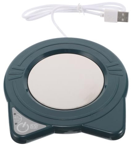 Alipis USB-Elektro-tassenwärmer Für Schreibtisch Celsius Einstellbar Heizuntersetzer Für Kaffee Tee Und Heiße Getränke Tragbar Für Home Office