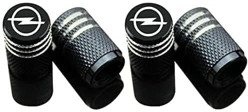 4 Stück Auto-Reifen Ventilklappe für Opel Vauxhall MERIVA B 2010-2017, Auto Reifen Staubstange Deckel mit Kennzeichen Kennzeichen Wasser und Staub