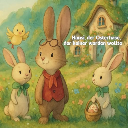 Hansi der Osterhase, der keiner werden wollte: Eine Geschichte über Selbstzweifel, Freundschaft und den Mut zur eigenen Farbe