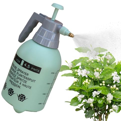 Handheld Garden Sprayer - 2L Drucksprühgerät, Handpumpendrucksprühgerät | Verlängerungsstange Outdoor Rasengartenreinigungswerkzeug, einstellbare Düse Sprayer für Pflanzen