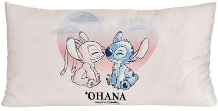 Elbenwald Popkultur - XL Wendekissen 56 x 30 cm mit Stitch, Pokemon & mehr Perfekt für die Couch (Lilo und Stitch)