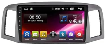 Radio Macchina Touch Screen per Lancia Ypsilon 2006-2011 Schermo Touch Portatile Wireless di Backup con Bluetooth Wifi, Controllo Vocale, Aux, Mirror, 8 Nucleo 8G+256G