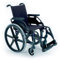 Medical Sunrise Breezy Premium Rollstuhl, zusammenklappbar, mit Rädern, 61 - 37, Grau