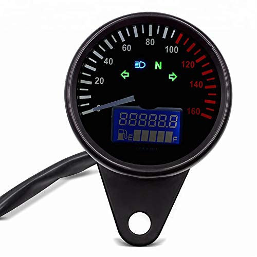 Motorrad Tachometer für Yamaha XJ 600 F/N/S Diversion KTX schwarz