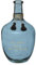 Atmosphera - Vase Dame Jeanne Gypsy - Verre - H31 cm - Bleu