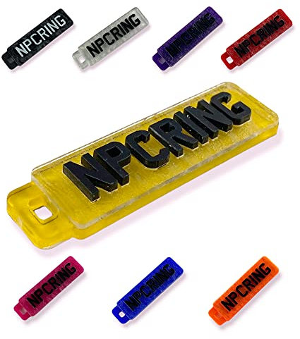 4D Personalised Number Plate Keyring, Custom, Novelty Gift, Ideal Present for Car Lovers, Strong and Durable, Made from High Quality Materials - Number Plate Clinic
