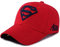 LAIFEKE Baseball Cap Superman Snapback Hat Stickerei Baseball Cap für Männer Frauen (Rot Marineblau)