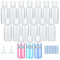 50ml Travel Bottles for Toiletries 16Pcs Small Plastic Bottles Travel Bottle Set Travel Toiletry Bottles with Lids for Travel or Cosmetic,Lotion Body Wash Shampoo
