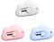 EHOTER Couteau Petit Portable en Plastique Pratique de Nuages Coupeur d'enveloppes Box Cutter Aider Bricolage Mieux Ouvre-lettre Couteau de Papeterie pour Bureau Famille (3 Couleurs)