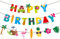 Hawaii Happy Birthday Party Banner Summer Aloha Party Deko Tropical Birthday Party Geburtstagsgirlande Für Hawaii Party Dekoration Welcome Baby Banner