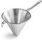Forgast Colino Cinese Acciaio Inox, Diametro 20 cm, Colino Conico, Alta Qualità, Forato, Lavabile in Lavastoviglie, Setaccio da Cucina a Cono per Liquidi e Alimenti