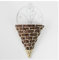 SISWIM Blumenampel Handmade Hängende Pflanzgefäß Wand Blume Korb Topf Garten Dekor Pflanzenanzeige Vase for Innenschlafzimmer Outdoor Dreieck Lagerung Hängepflanztöpfe (Color : C)