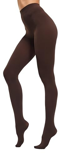 HeyUU Damen 80D Ultra Weiche Blickdichte Strumpfhose Microfaser Stützstrumpfhosen mit 29 Farben