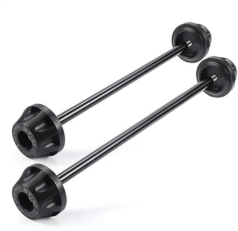 Fireleopard Assale Anteriore Posteriore Forcella Crash Slider Protezione Ruota Moto Compatibile con Yamaha MT-07 FZ-07 2014-2023 XSR700 MT07 FZ07