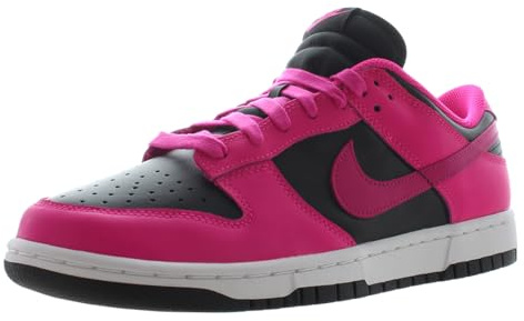Nike Women's Dunk Low Sneaker, Fierce Pink/Fireberry Black, 8.5 UK