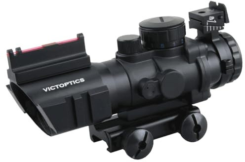 Victoptics (by Vector Optics) OPSL12 Goliath C1 4x32IR Zielfernrohr, Acog, Visier für Jagd und Airsoft