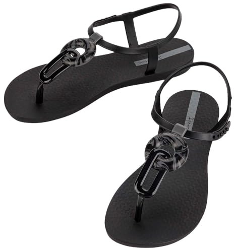 Ipanema Flip Flop Black IP 83513-AR572, für Damen, Schwarz/Weiß, 40 EU