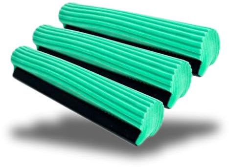 PVA Sponge Roller Mop Head Refills - 3 Pack