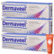 Dermaveel Creme 3x 30 ml I bei Neurodermitis & Ekzemen I bei Juckreiz, Rötung und Trockenheit I ohne Kortison I Stabilisiert die Hautbarriere I Spar-Set plus Pharma Perle give-away