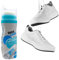 BullTek Ensemble complet pour les baskets – Brillant et blanchissant 75 ml avec applicateur pratique en tube avec éponge – Élimine les taches et la saleté – Parfait pour les baskets, Blanc, 75ml