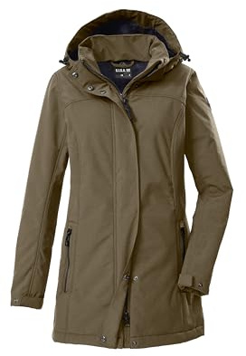 G.I.G.A. DX Damen Gw 36 Wmn Sftshll Prk Softshellparka mit abzippbarer Kapuze