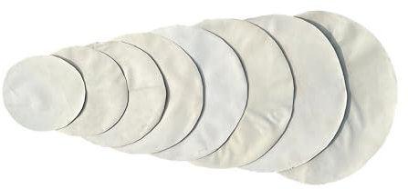 White Finish Ziegenfell | Djembe, Irish Bodhran, Native Frame, Shamanic, Snare Drums, African Drum Heads 20,3 cm bis 91,4 cm (18 Zoll)