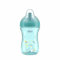 Chicco Advanced Cup Bicchiere Plastica Antigoccia 266 ml con Cannuccia, Beccuccio Ergonomico e Valvola, senza BPA, Azzurro