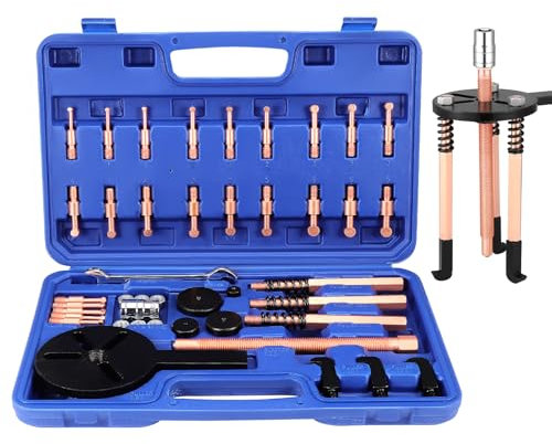 Gueenky 36 In 1 Lagerabzieher Set, 3 Backen Innenlager Abzieher Lager Entfernungswerkzeug Multifunktionales Lagerabzieher