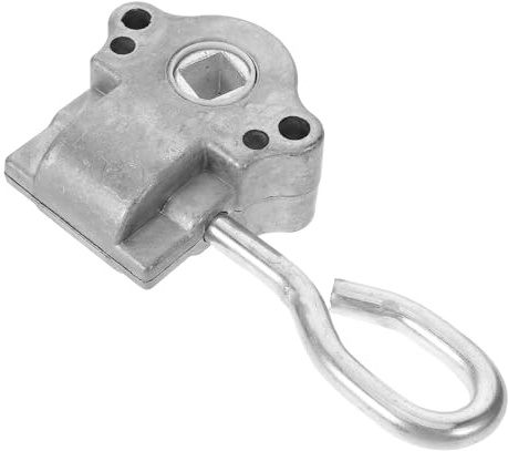 SHINEOFI Mecanismo de Enrollado para Toldo Manual Cabezal de Aleación de Aluminio y Engranaje de Acero Manija Resistente para Toldos Retráctiles y Exteriores Accesorio para Marquesinas y