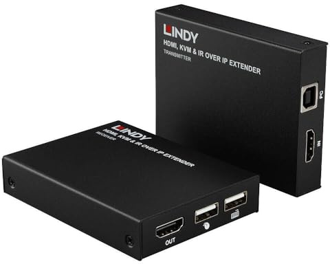 Lindy HDMI, KVM & IR Over IP Extender, W129320651 (Extender)