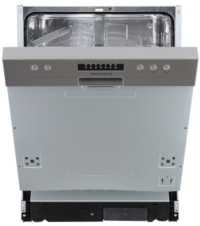 Respekta Einbaugeschirrspüler Eva GSP60.1TID-12, 60 cm, teilintegriert, D