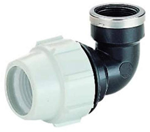 PLASSON 7150 25mm x 1/2 BSP Female Parallel Elbow - Pack of 2
