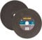 White Hinge 10x Metal Cutting Discs | 12 Alloy Steel, Aluminum Oxide Grit, Compatible with Angle Grinder