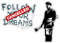 Banksy Follow Your Dreams Design | Art Wand Graffiti Vinyl Aufkleber | Urban Art Fenster, Auto, Laptop Aufkleber - Small - 5x7cm