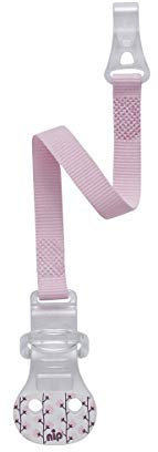 NIP Schnullerband mit Haken Girl Blüten